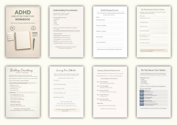 ADHD Executive Function Workbook