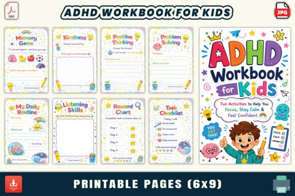 ADHD Workbook for Kids