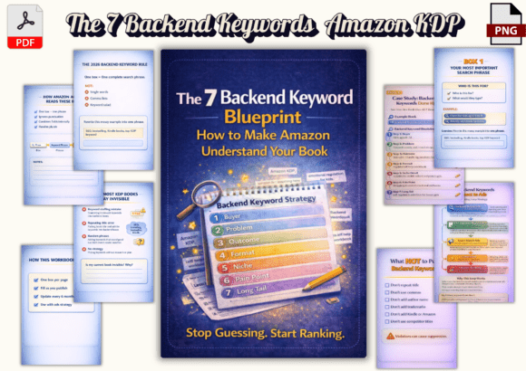 Amazon KDP SEO Strategy Guide: Mastering the 7 Backend Keyword Blueprint