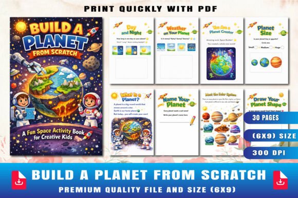 Build a Planet from Scratch: A Creative Journey for Young Space Explorers