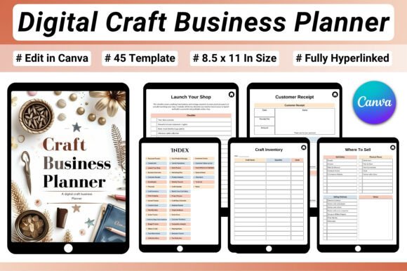 🎨 Digital Craft Business Planner: A Strategic Tool for Creative Entrepreneurs