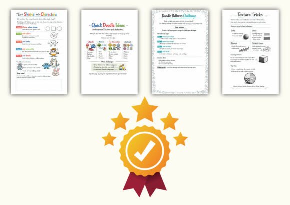 Fun Doodle Activity Book: A Creative Tool for Productivity and Inspiration