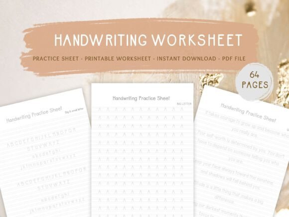 Handwriting Practice Worksheet for Adults and Beyond