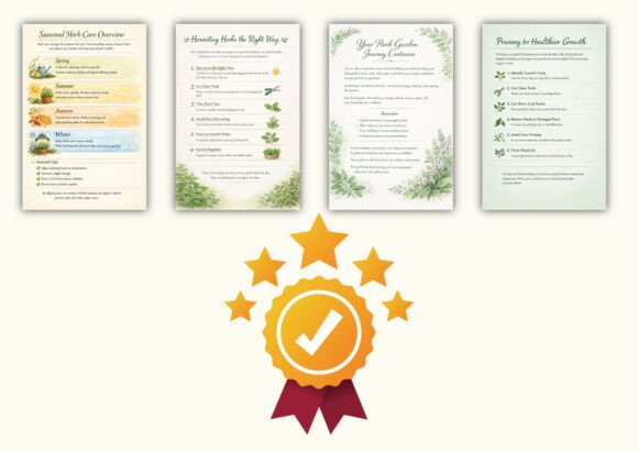 Herb Garden Log Book: A Guide to Organized and Thriving Herb Gardening