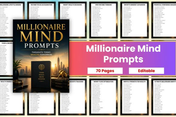 Millionaire Mind Prompts: A Guide to Cultivating a Wealth-Focused Mindset
