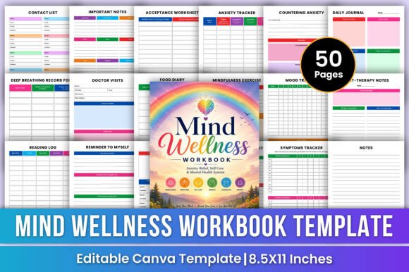 Mind Wellness Workbook for Mental Health