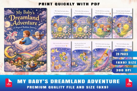 My Baby’s Dreamland Adventure: A Gentle Journey into the World of Imagination