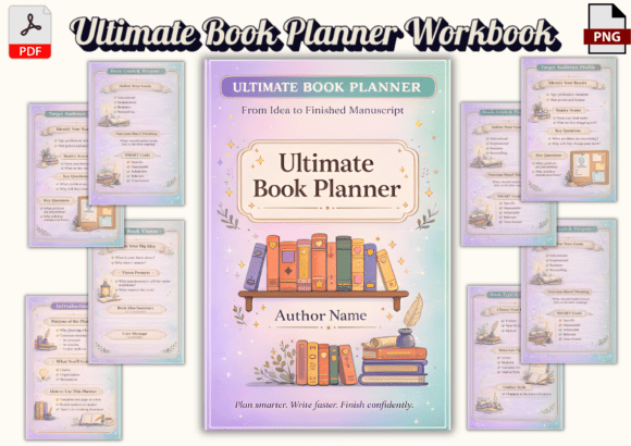 The Ultimate Book Planner: A Structured Approach to Writing Your Manuscript