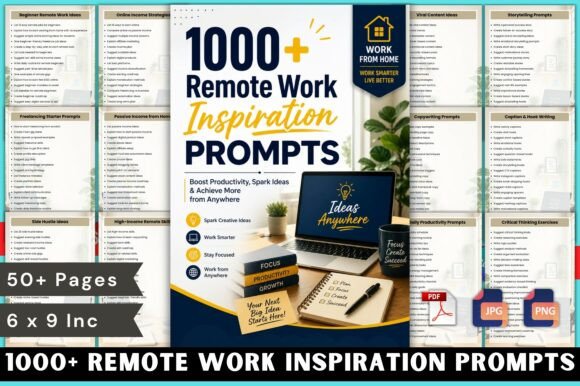 Unlocking Remote Work Potential with 1000 Remote Work Inspiration Prompts