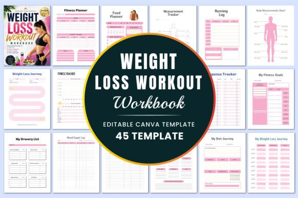 Weight Loss Workout Workbook KDP: A Practical Guide to Sustainable Fitness and Healthy Living